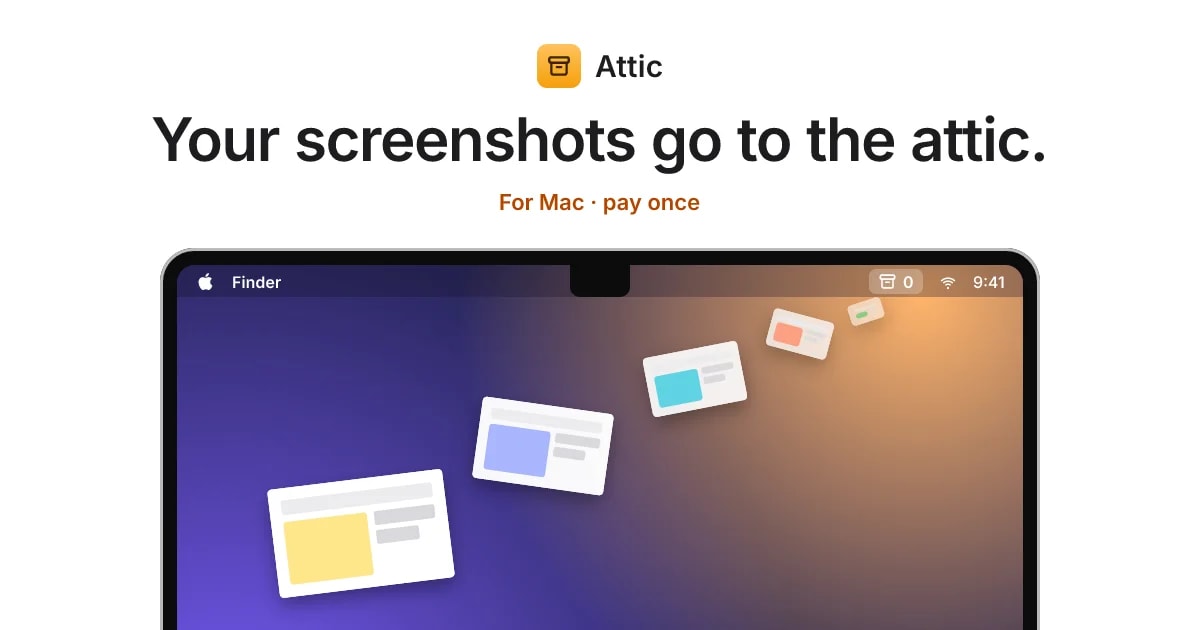 Attic screenshot 1