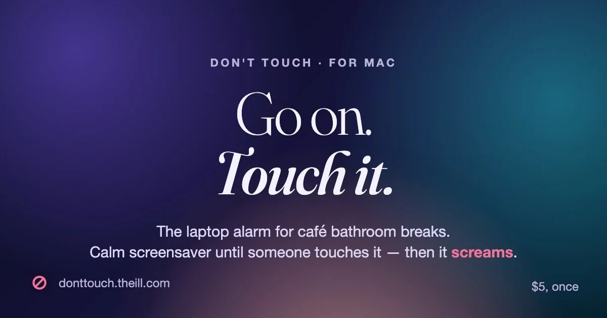 Don't Touch screenshot 2