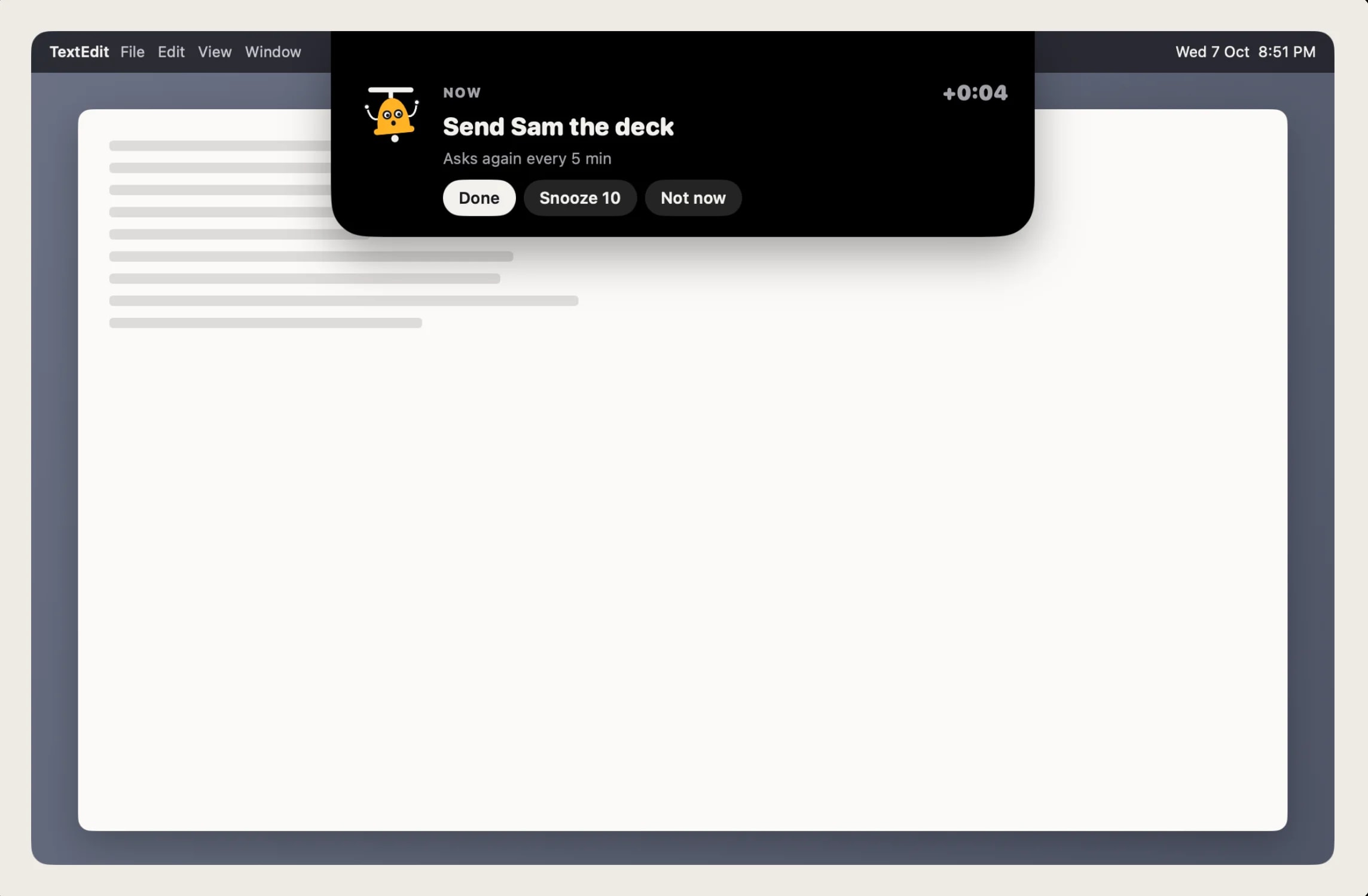 Nagbar screenshot 5