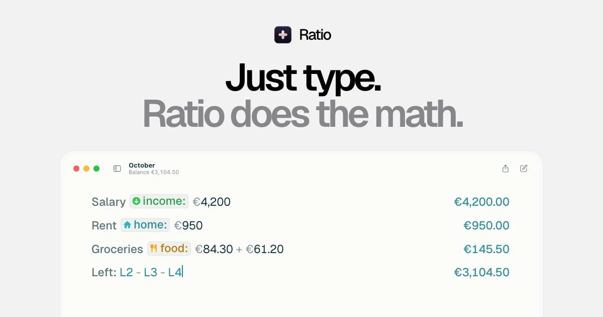 Ratio screenshot 1