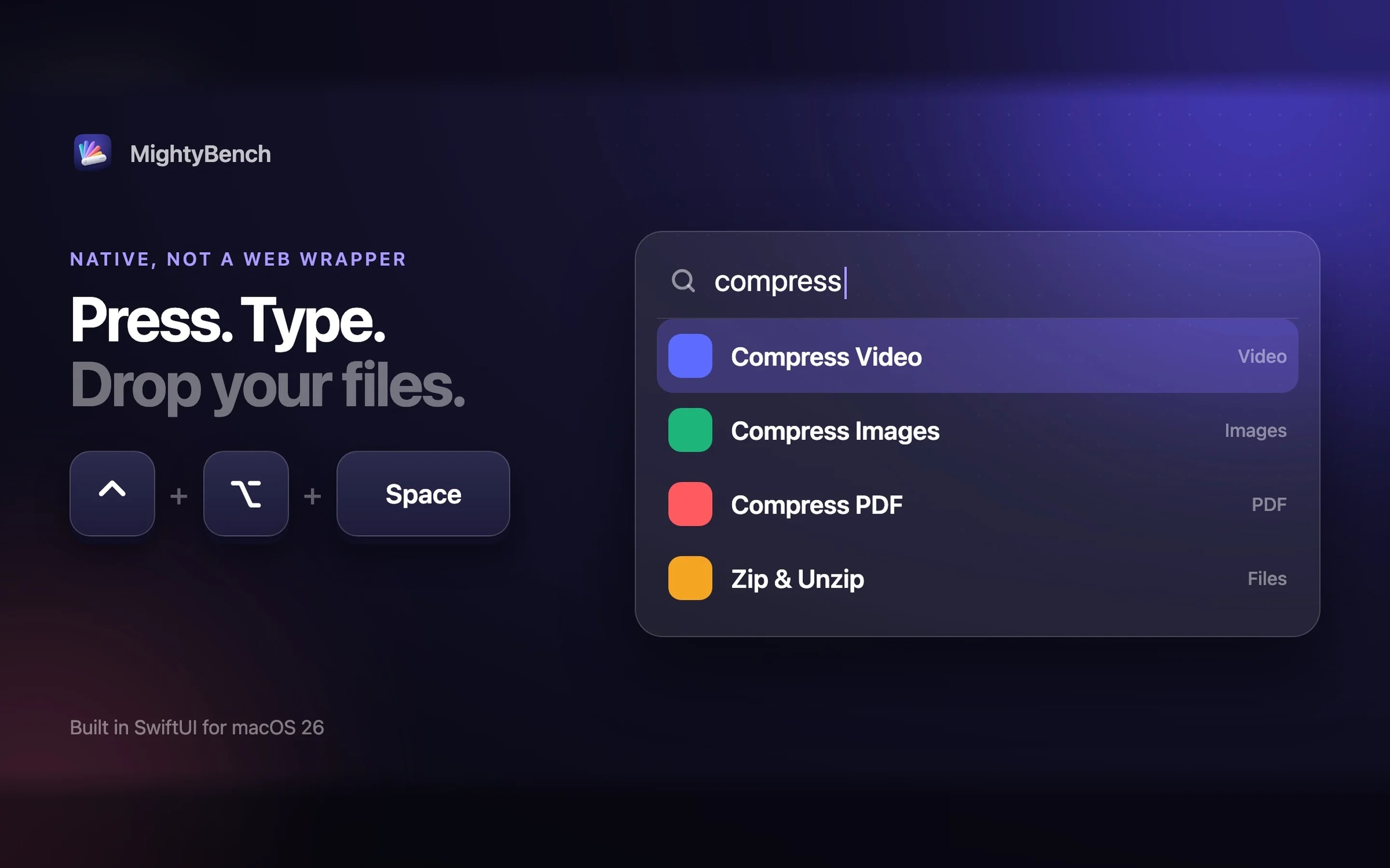 MightyBench: 49 private tools for Mac screenshot 4