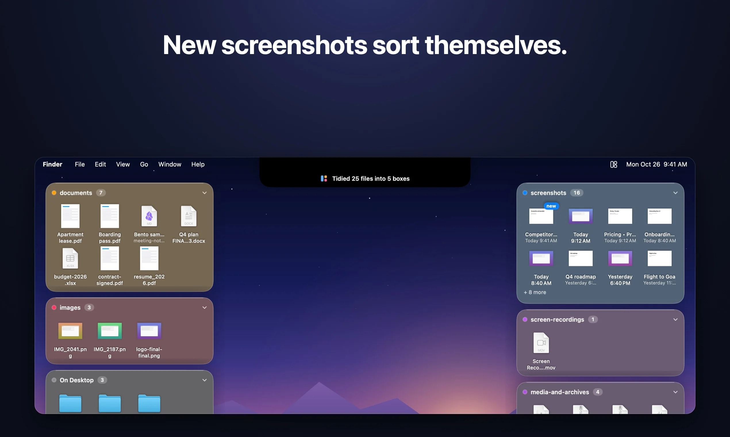 Bento screenshot 1
