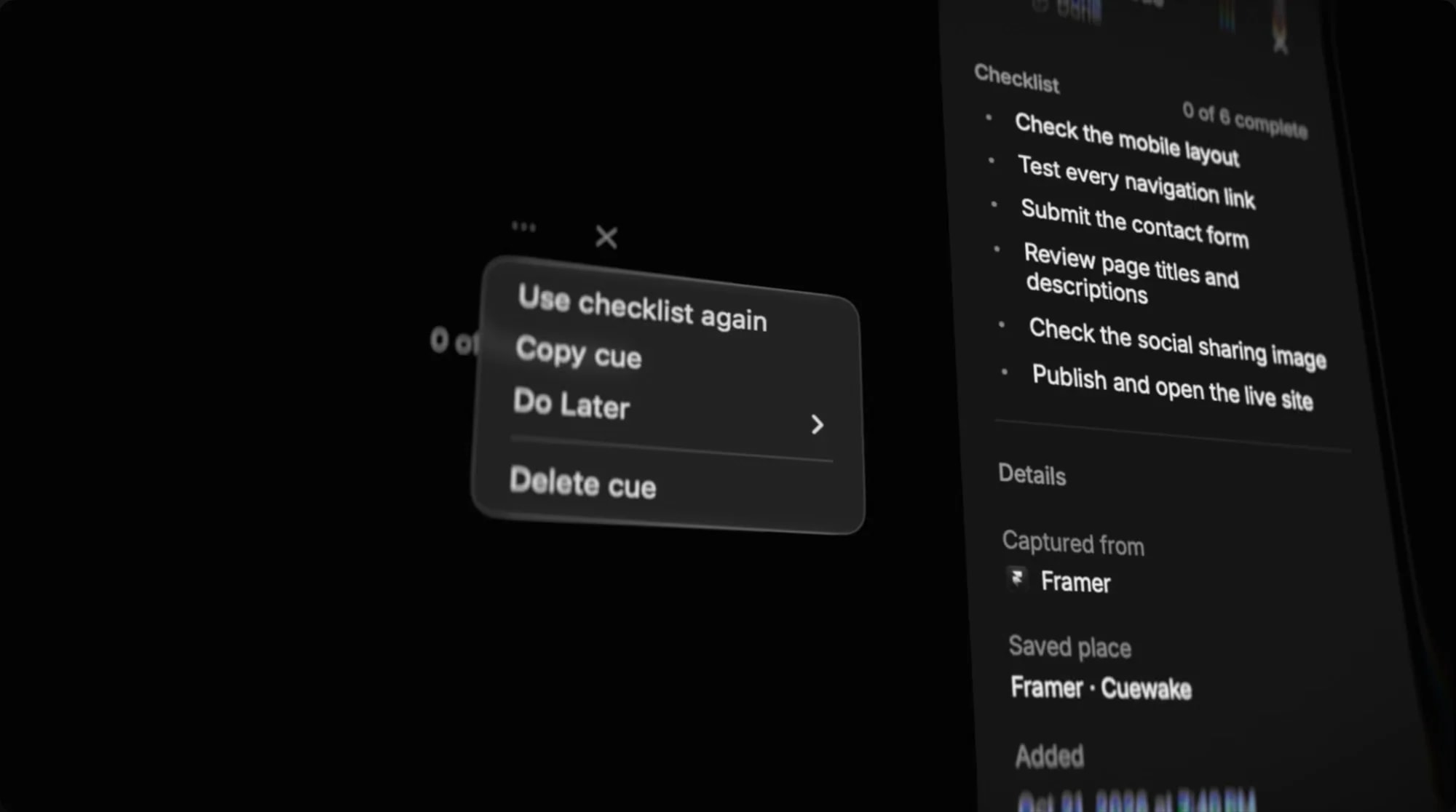 Cuewake screenshot 5