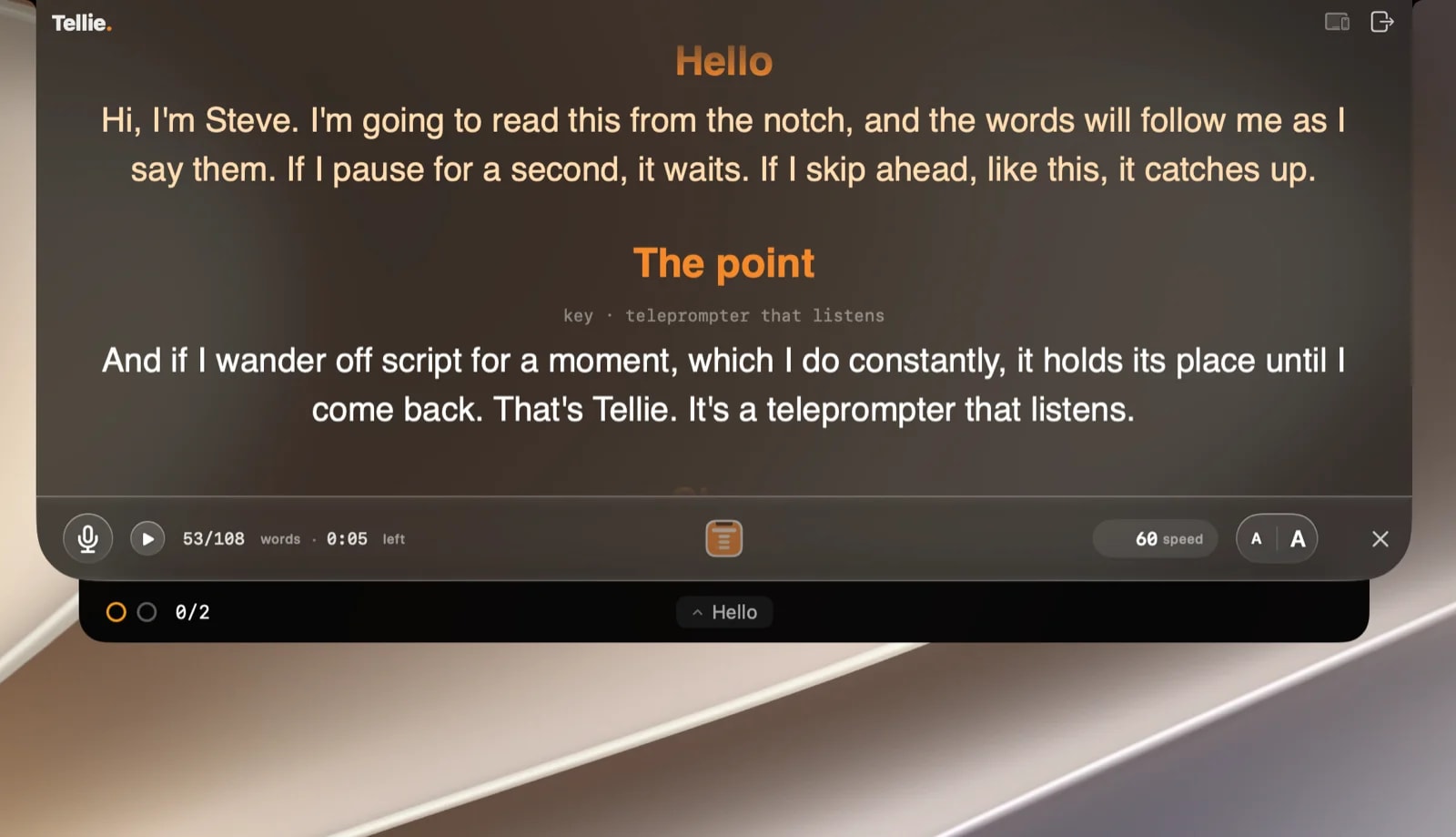 Tellie screenshot 5