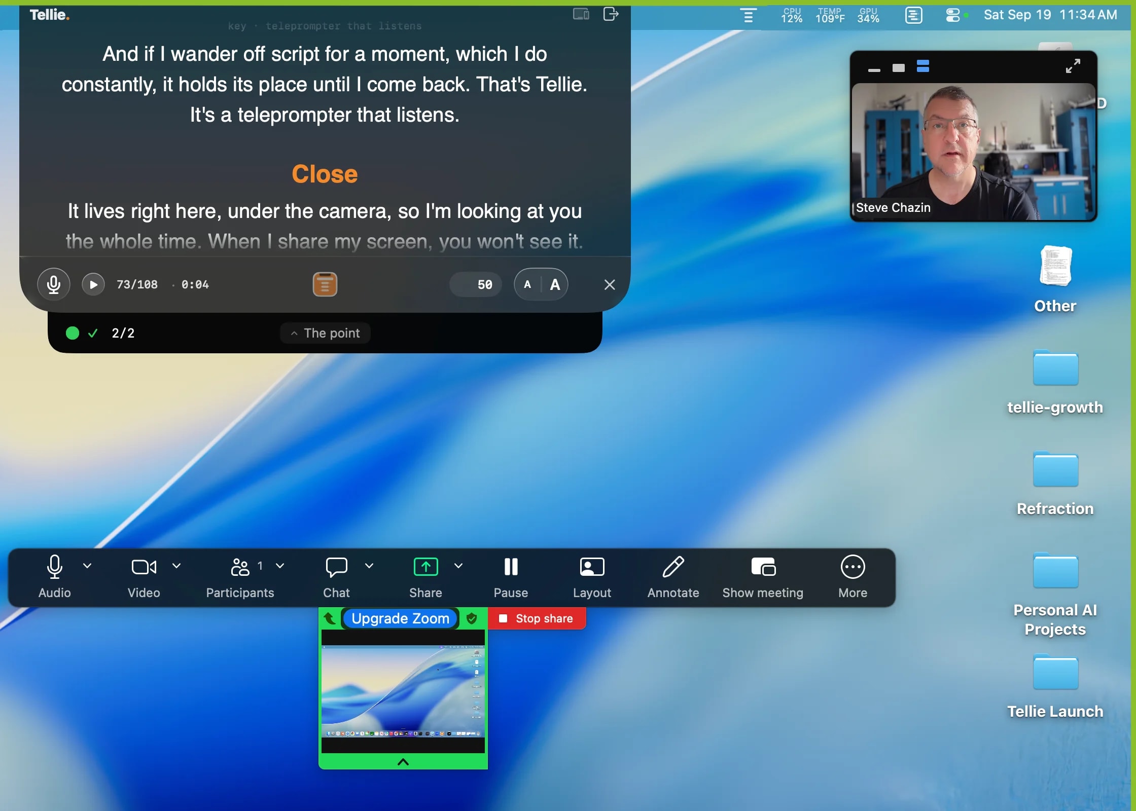 Tellie screenshot 4