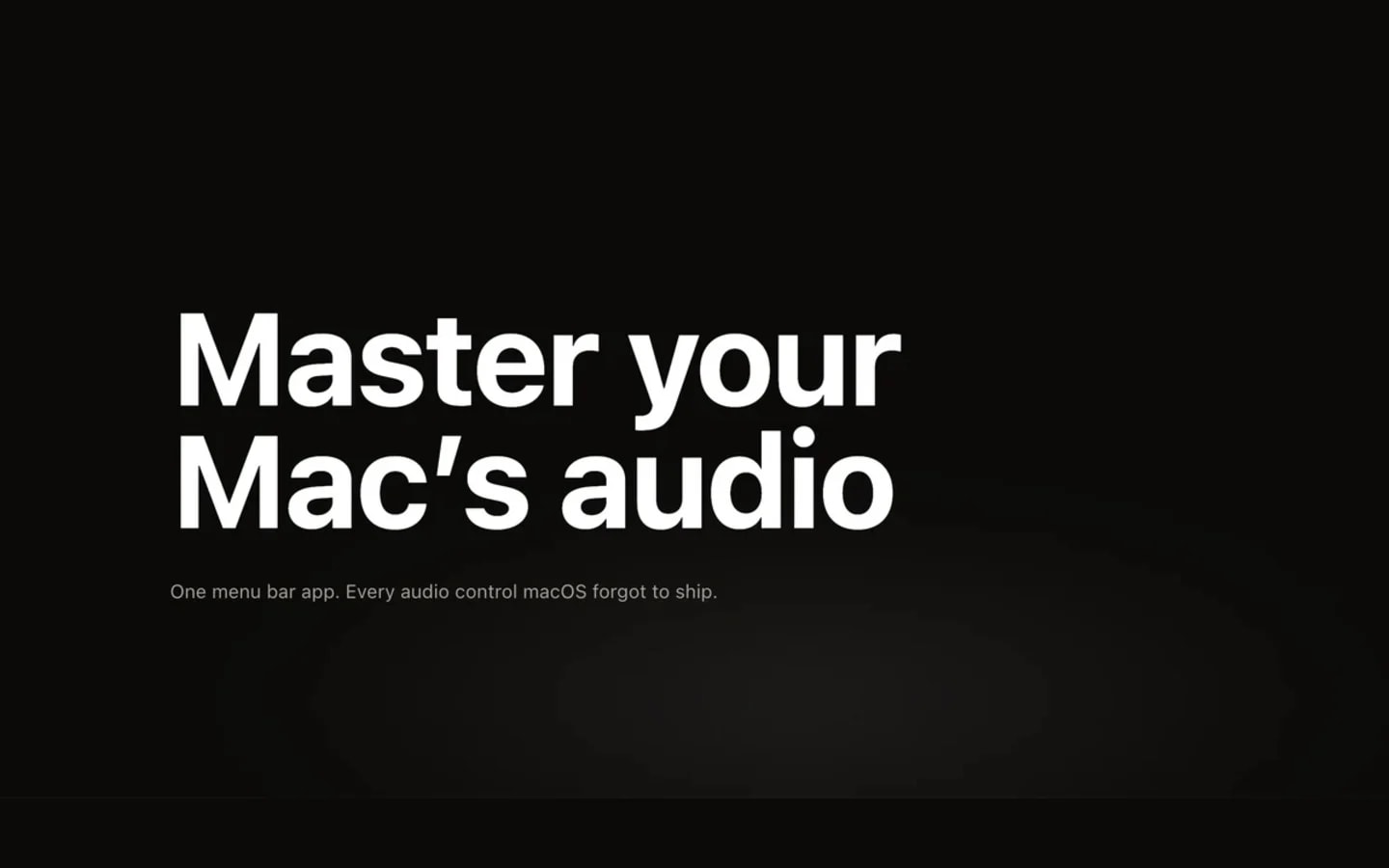 BetterAudio screenshot 1