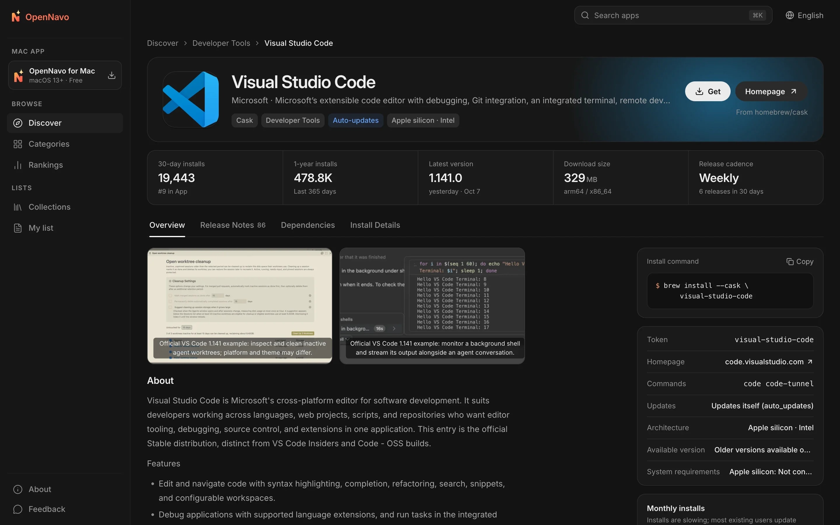 OpenNavo screenshot 3