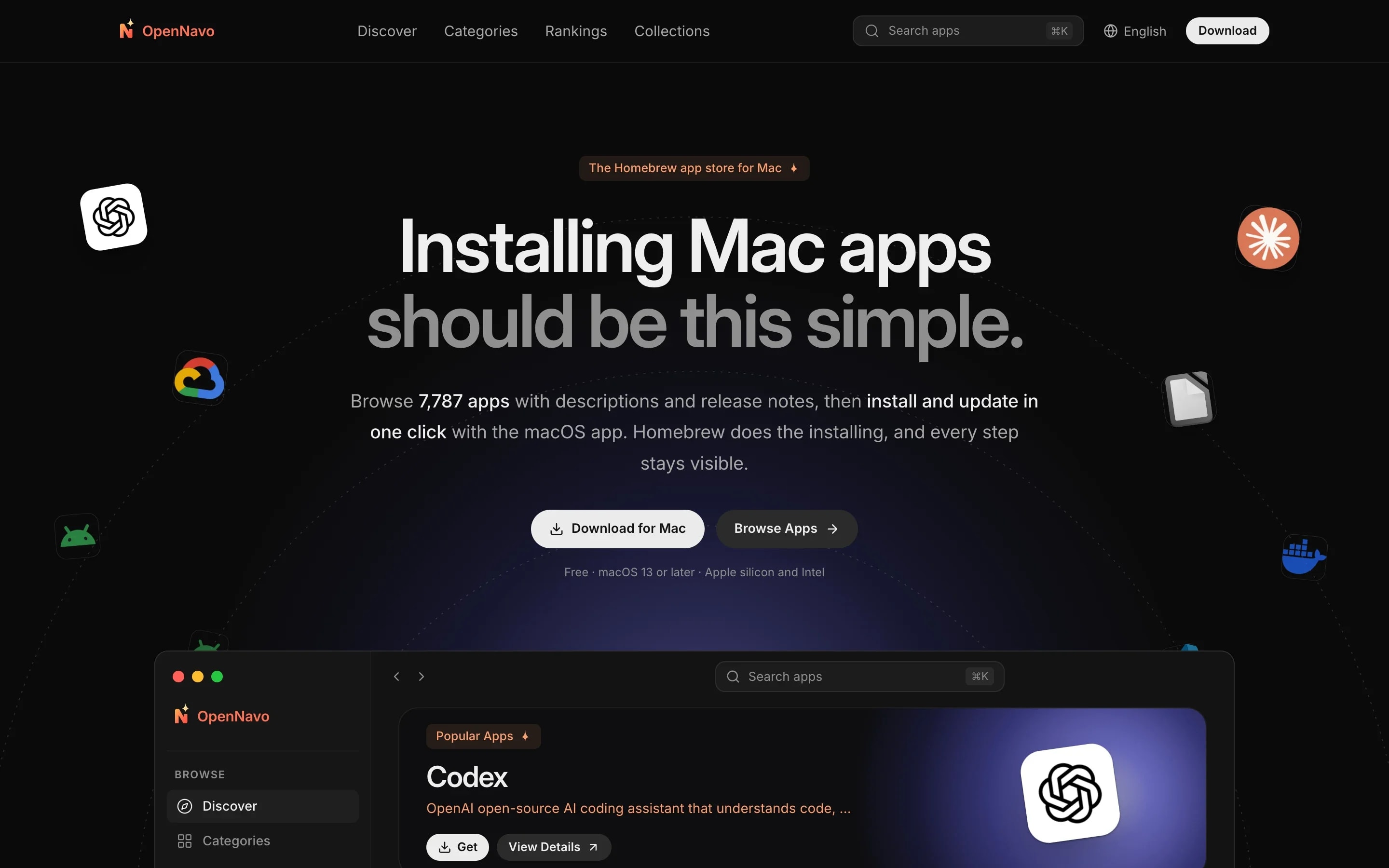 OpenNavo screenshot 1