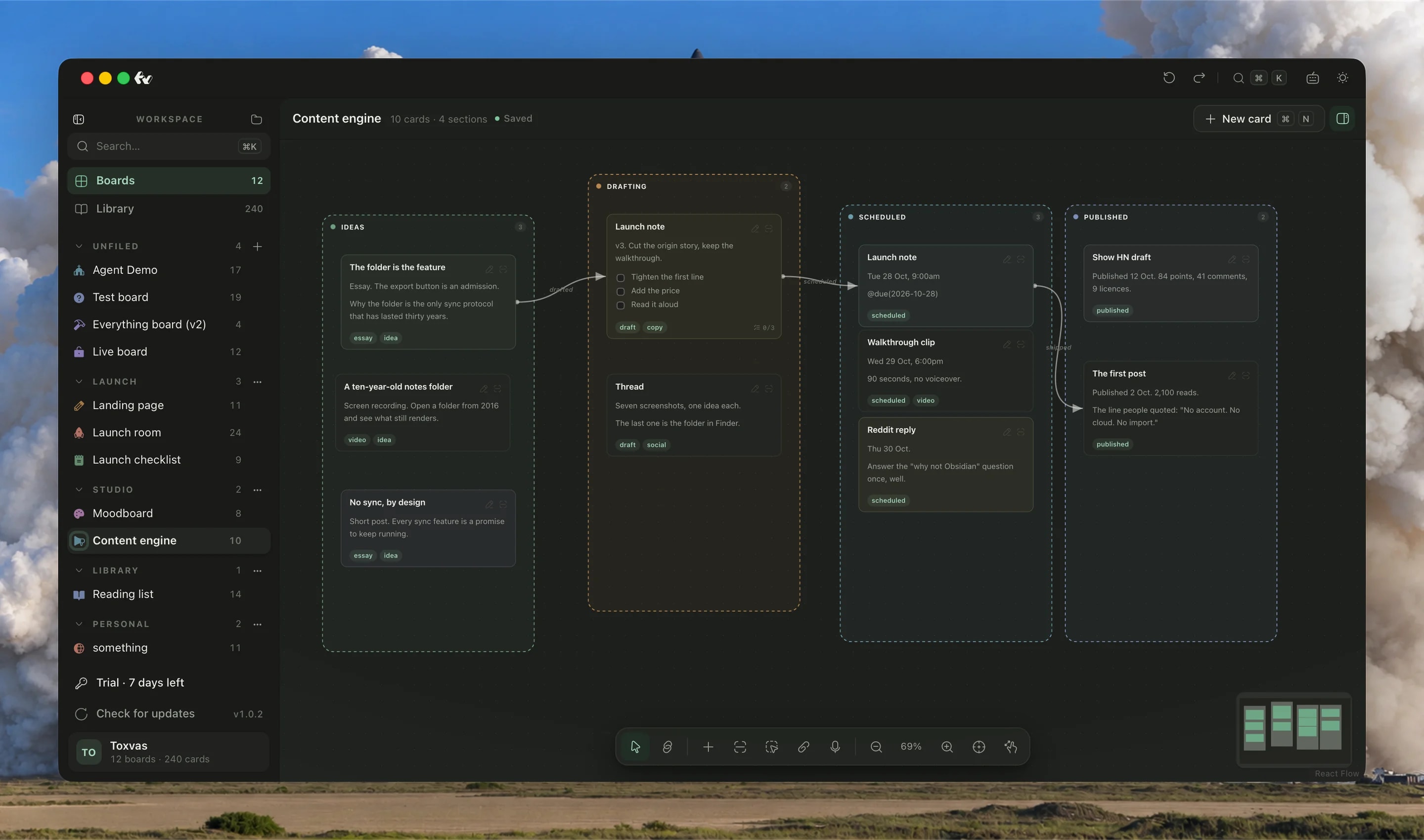 Toxvas screenshot 2