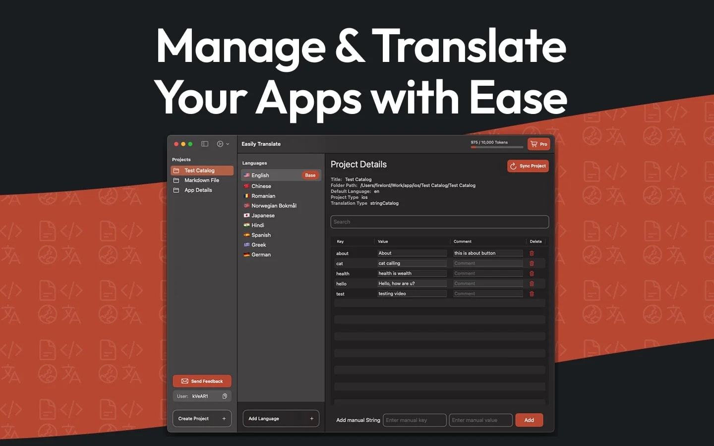 Easily Translate Strings screenshot 3