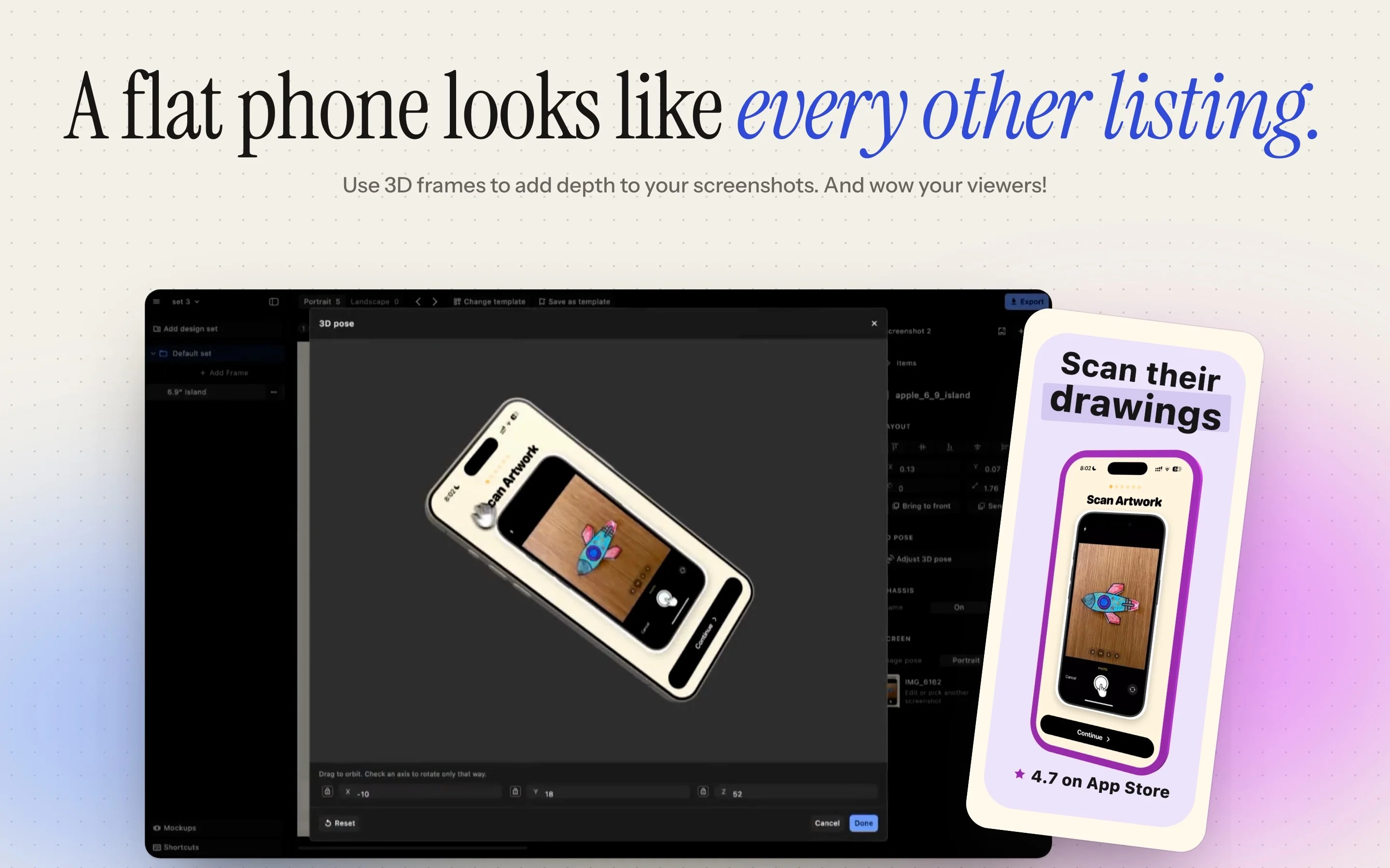 AppShots: Store Screenshots Creator screenshot 4