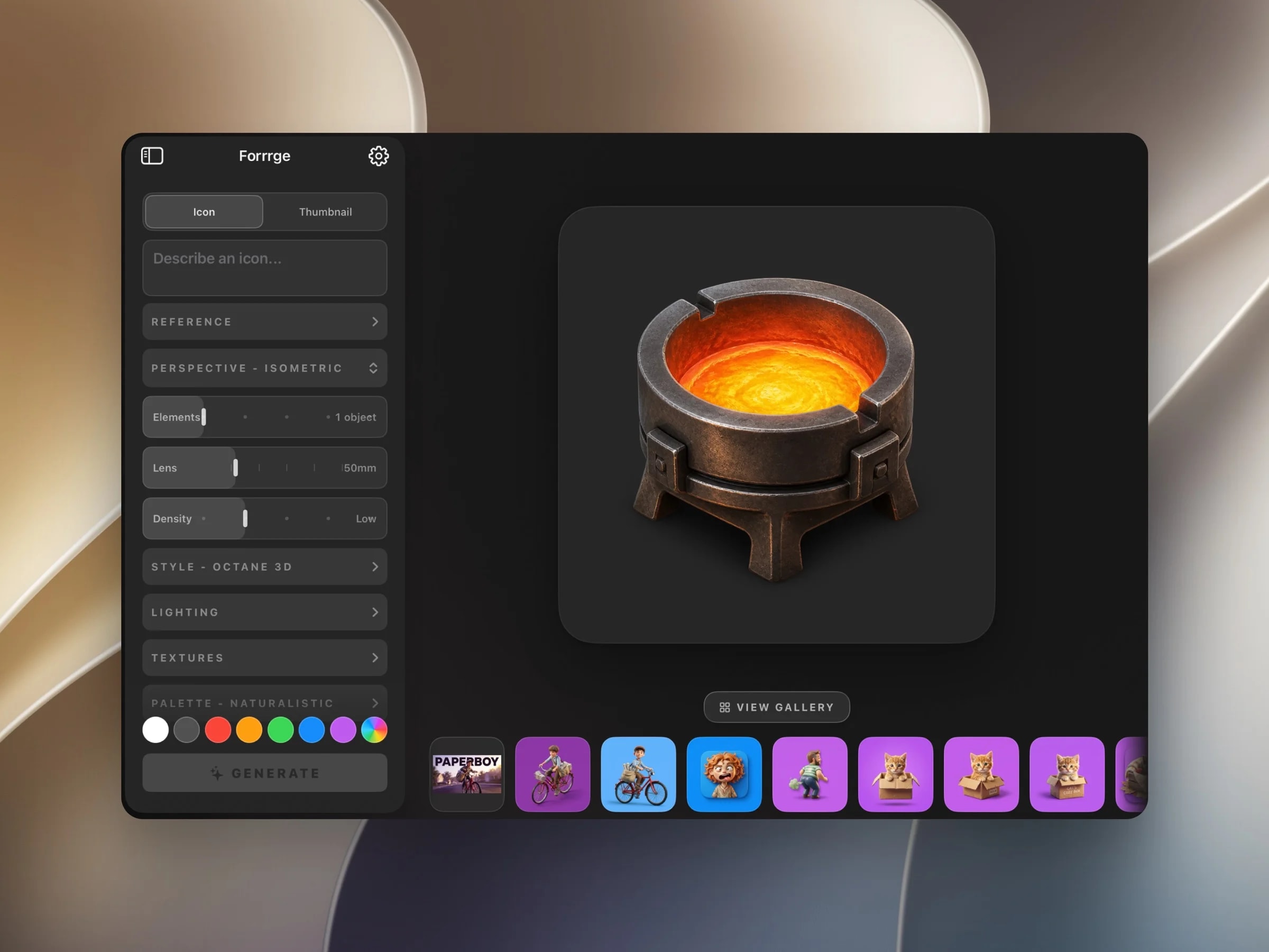 Forrrge screenshot 1