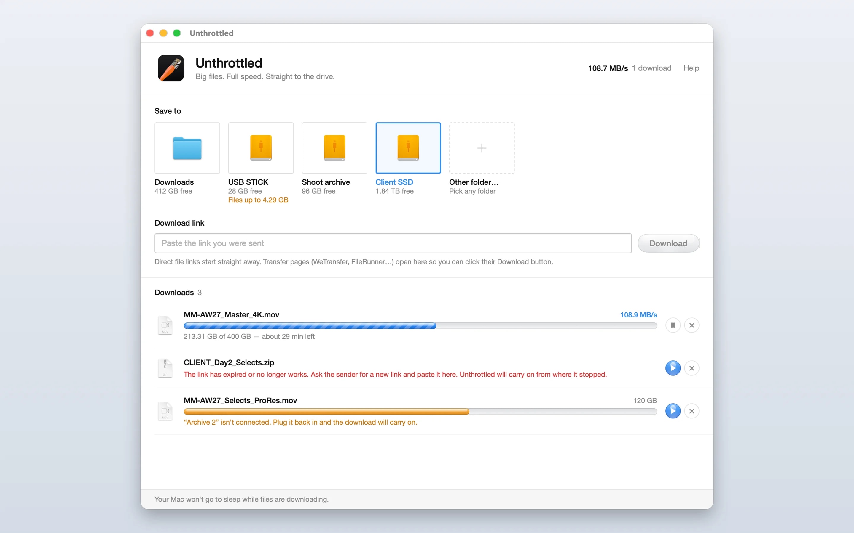 Unthrottled screenshot 3