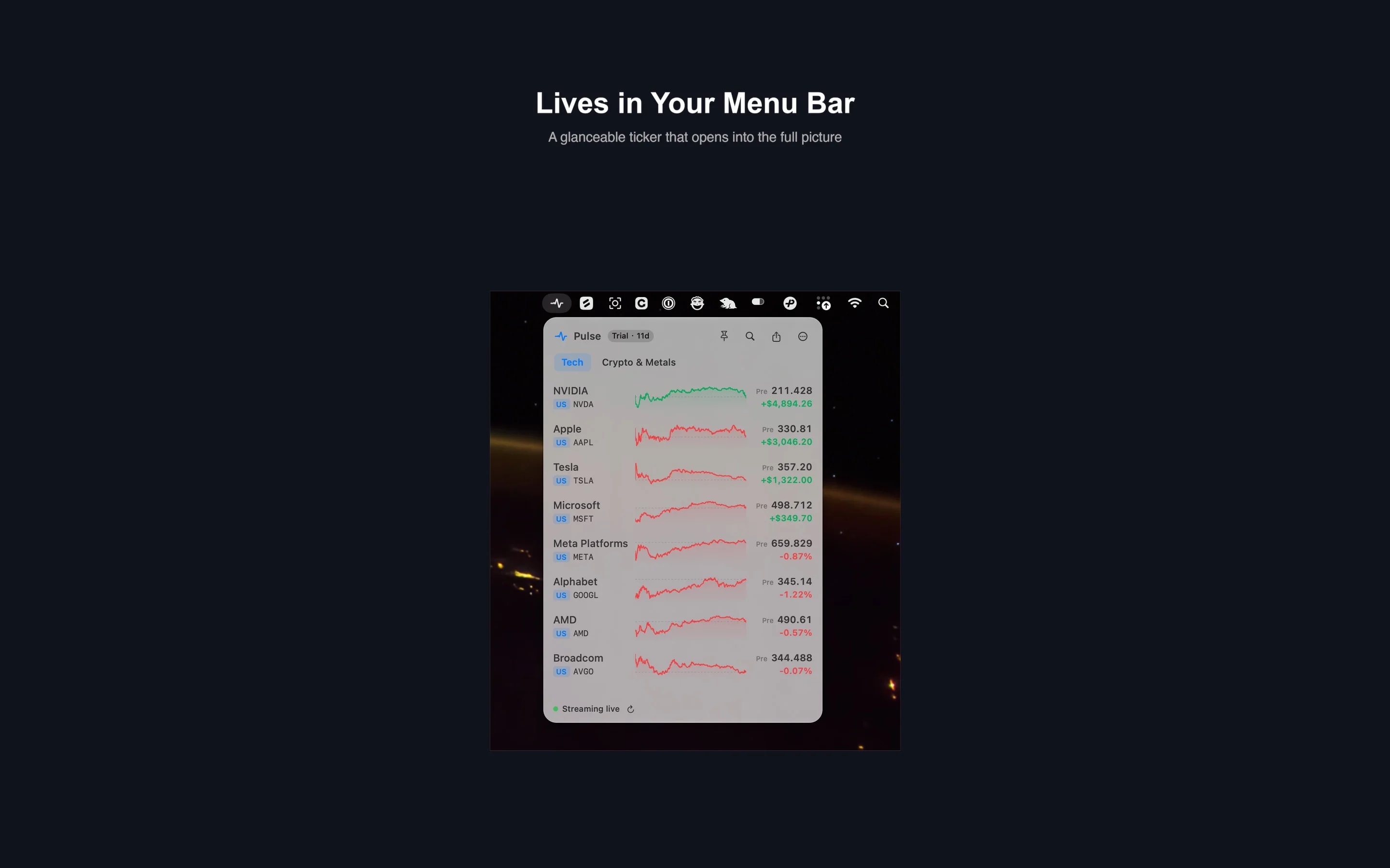 Pulse screenshot 1