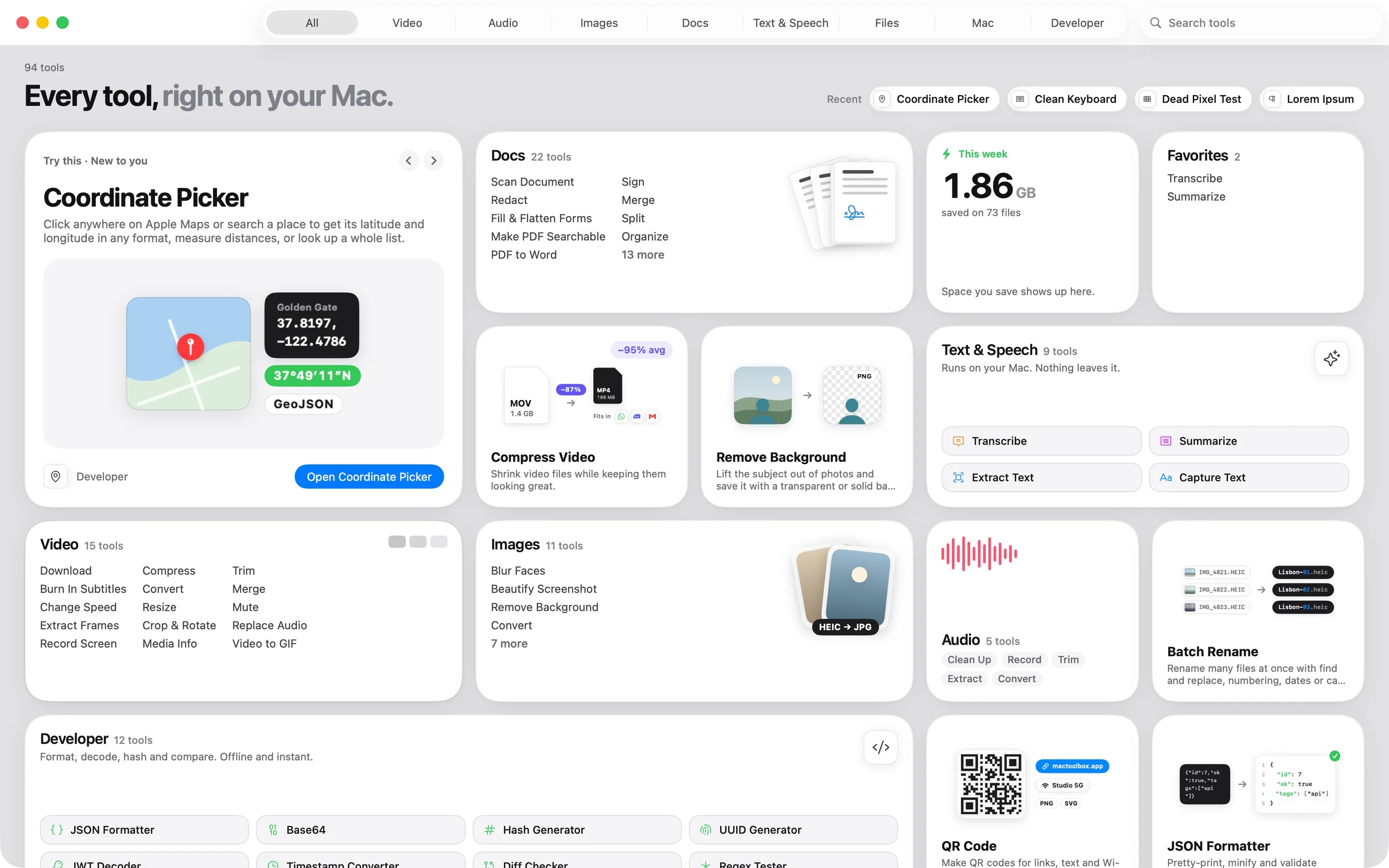 Toolbox screenshot 1