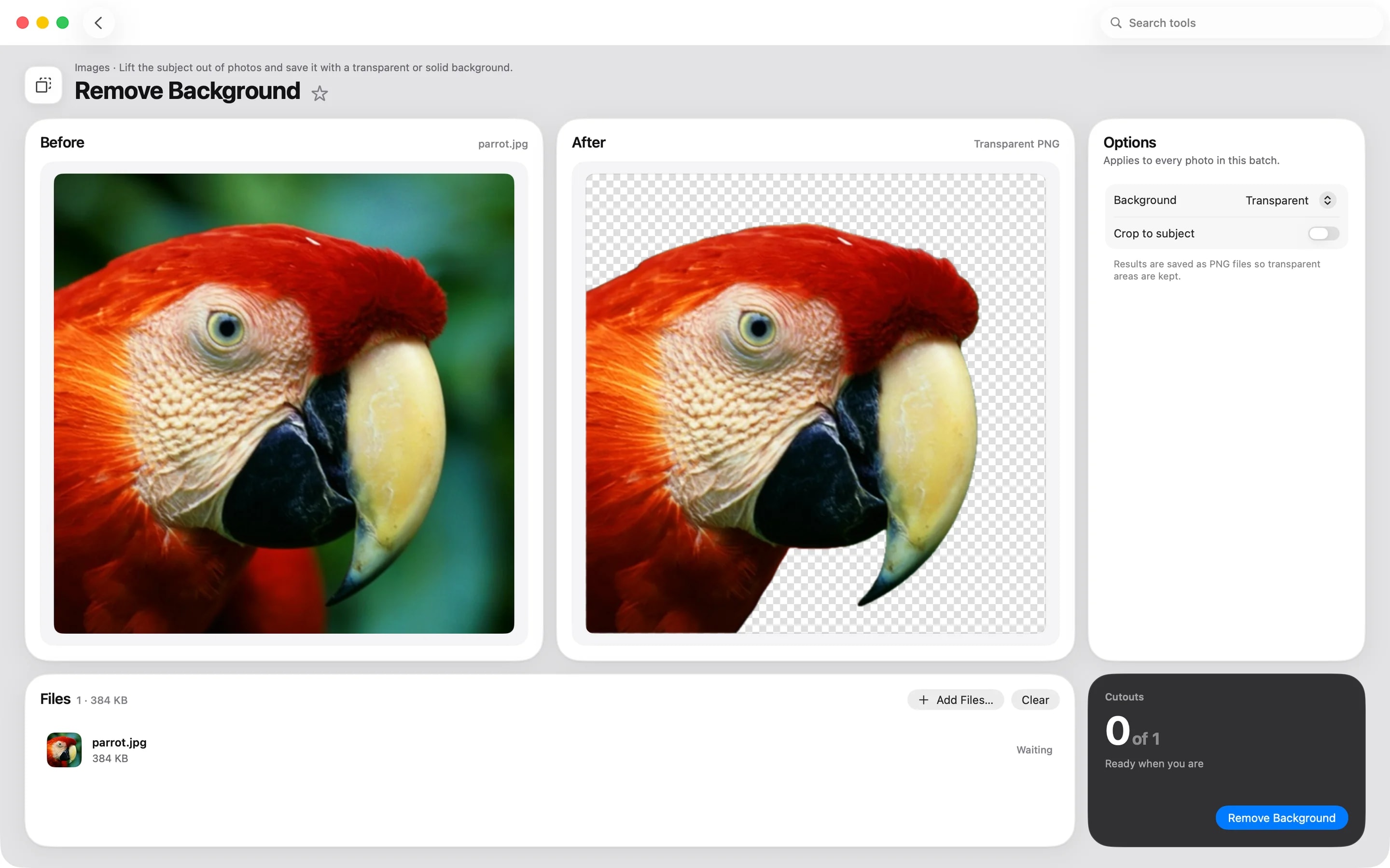Toolbox screenshot 2