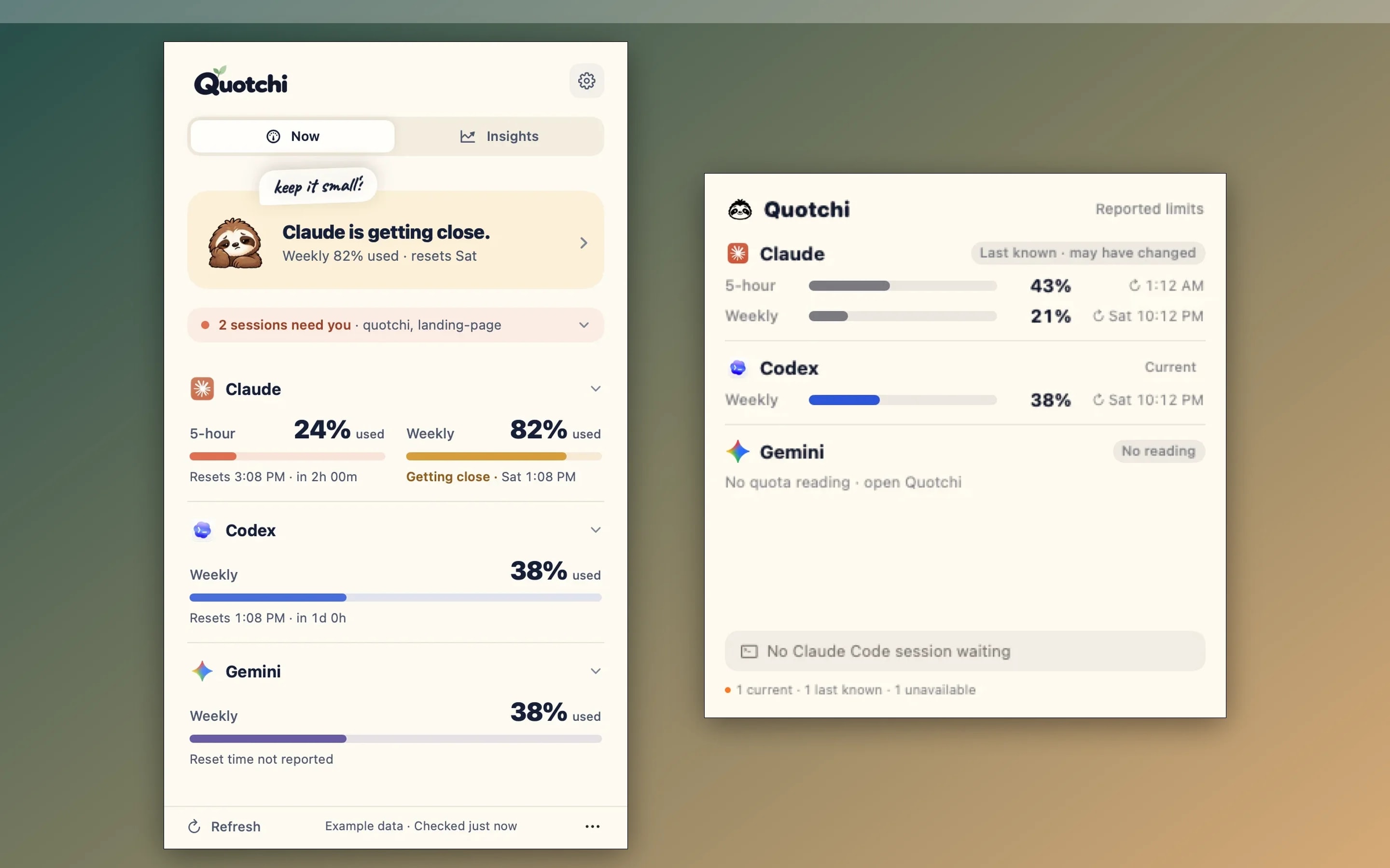 Quotchi screenshot 2