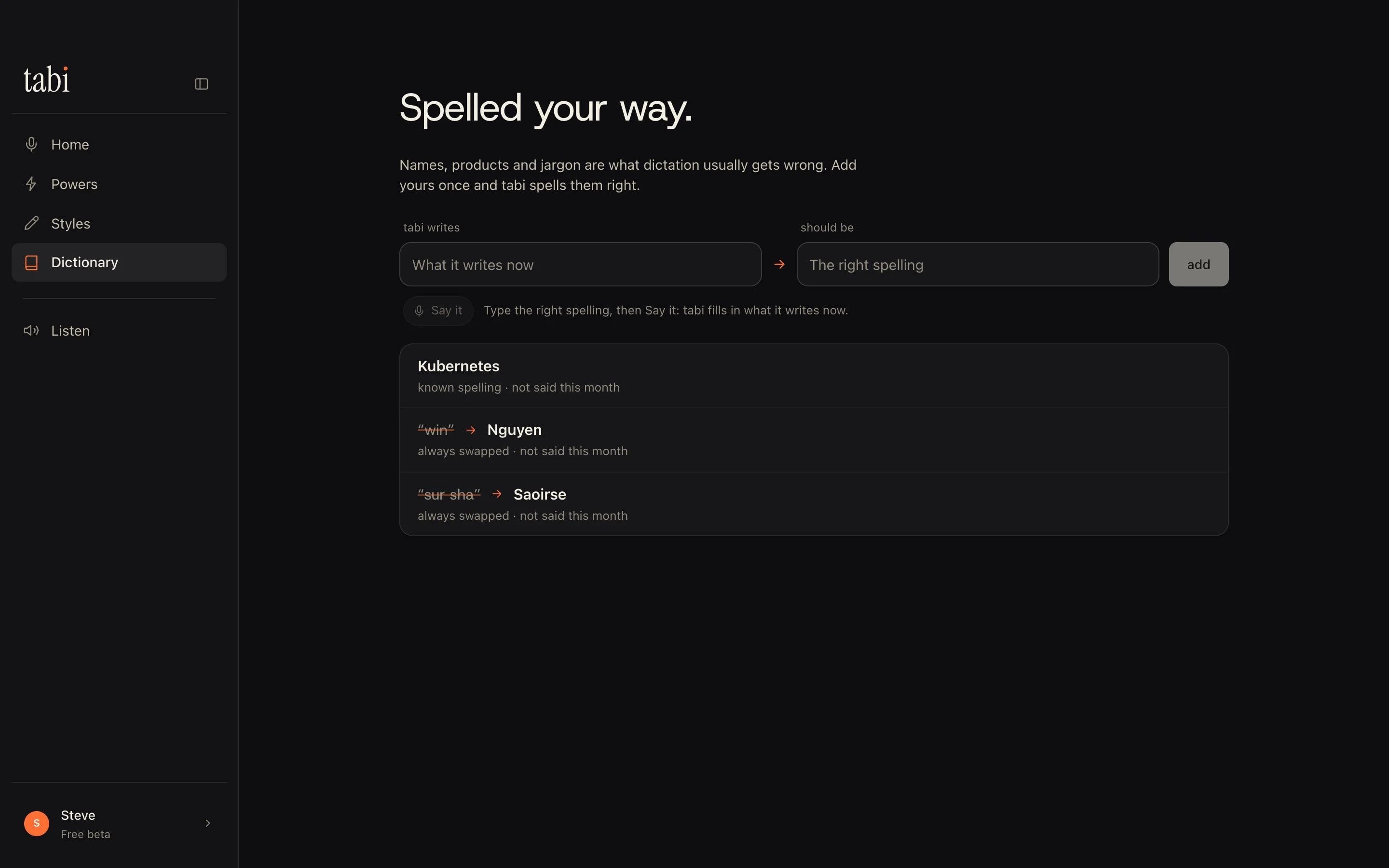 tabi screenshot 4