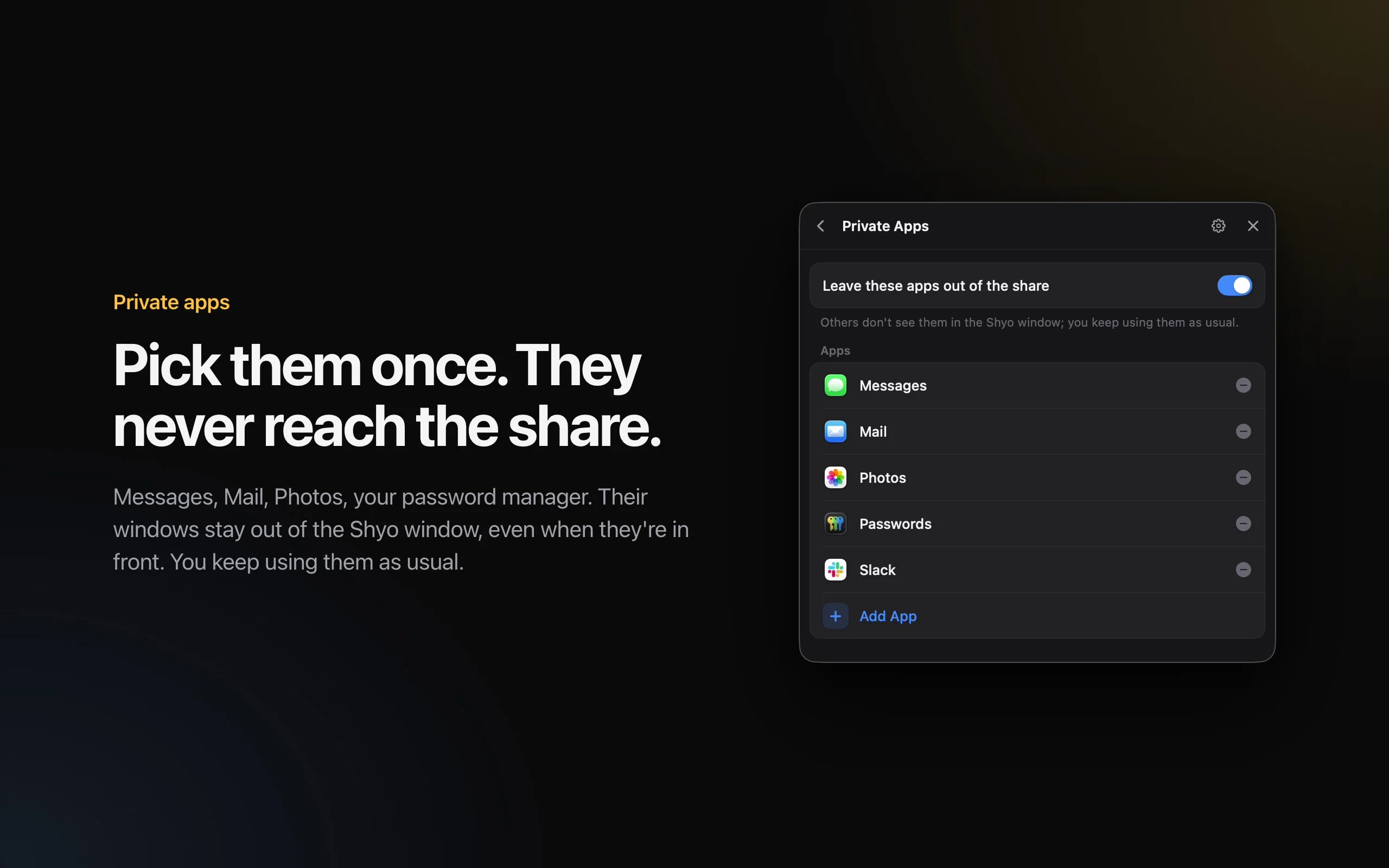 Shyo screenshot 3