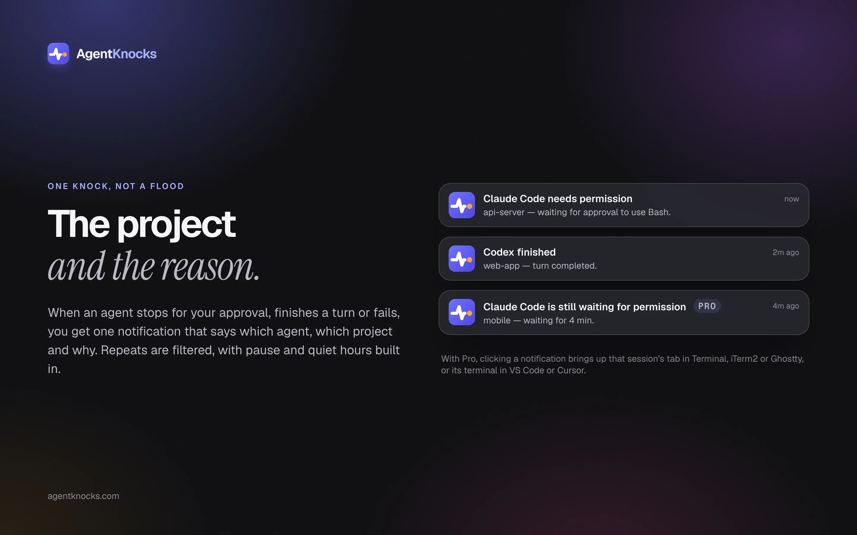 AgentKnocks screenshot 2