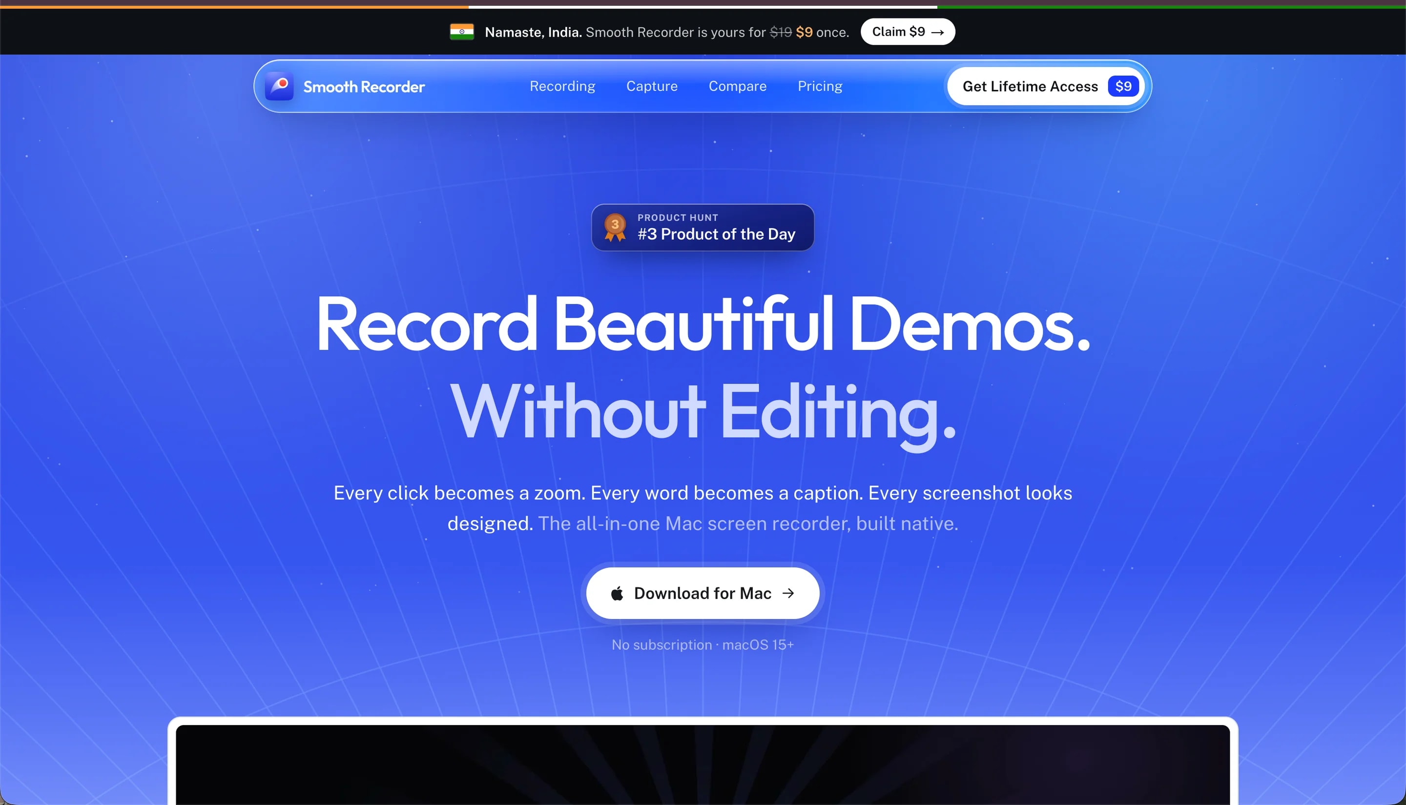 Smooth Recorder screenshot 1