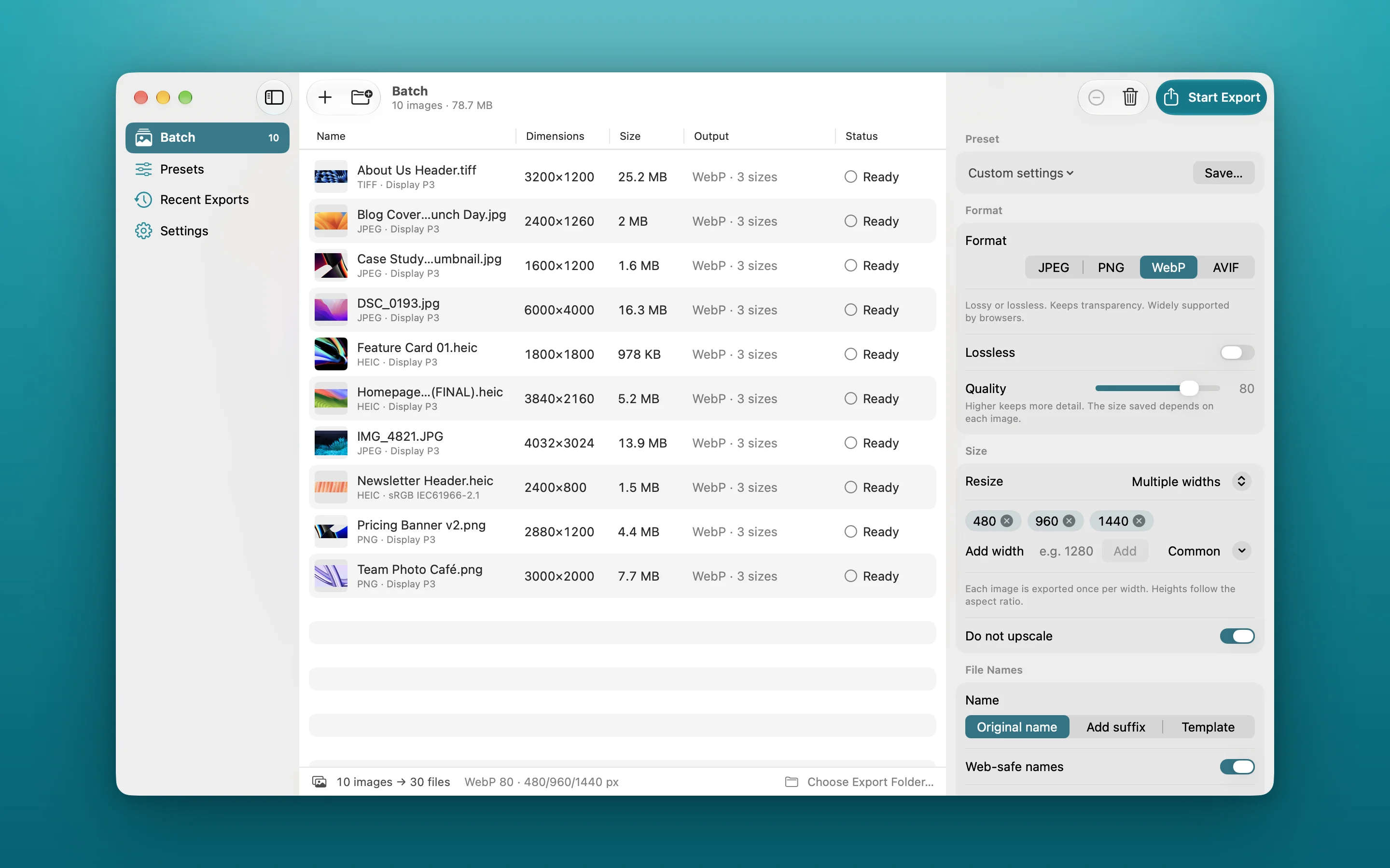 Pixtamer screenshot 2