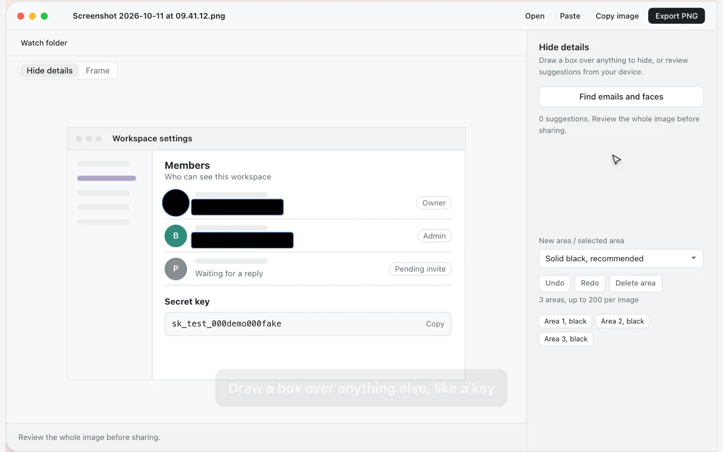 VeilShot screenshot 2
