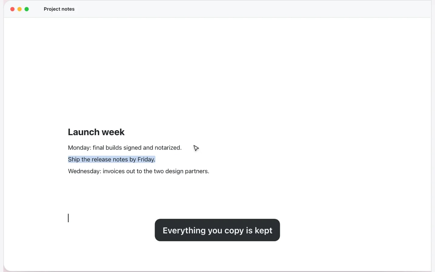 CopyHold screenshot 3