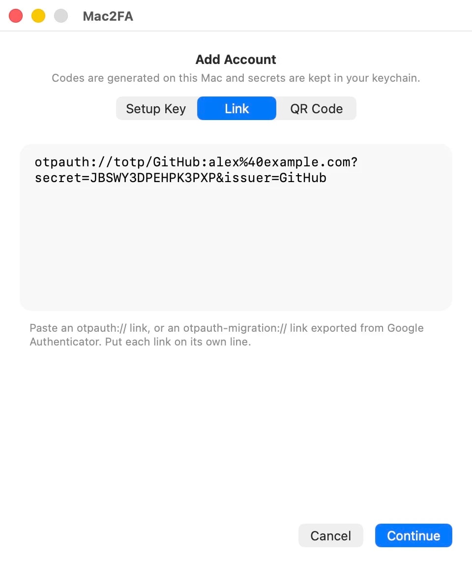 Mac2FA screenshot 4