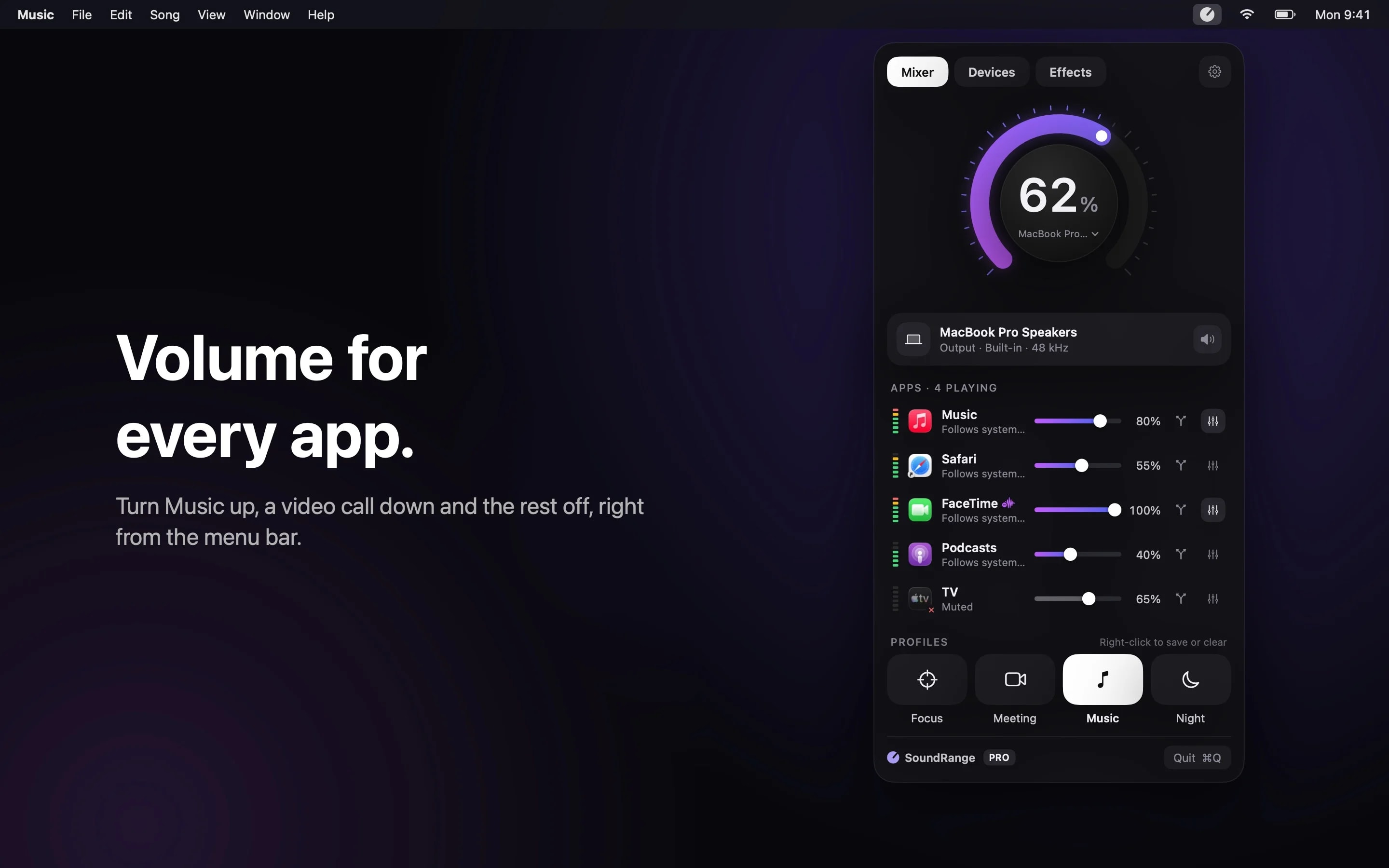 SoundRange screenshot 1