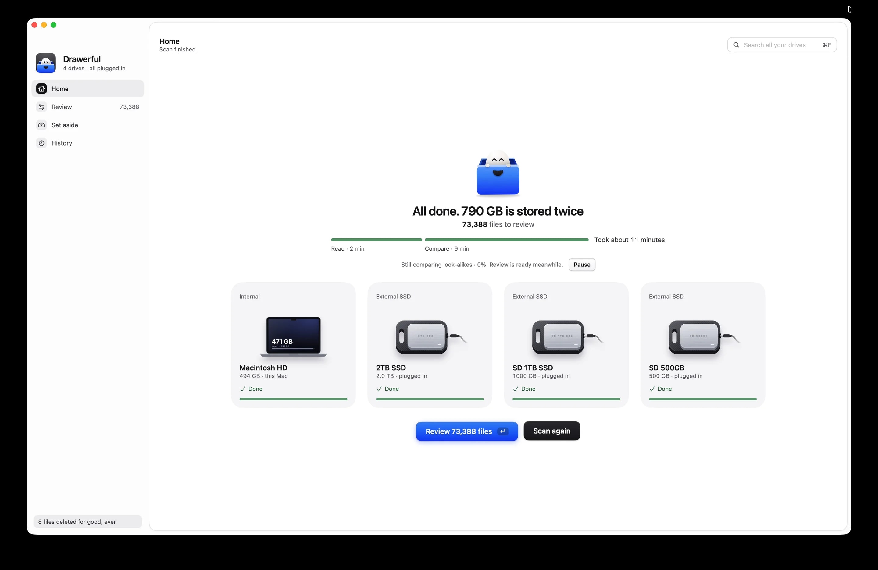 Drawerful screenshot 1